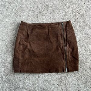 Brown skirt